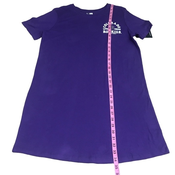 Colorado Rockies purple short sleeve T-shirt small - Picture 6 of 13